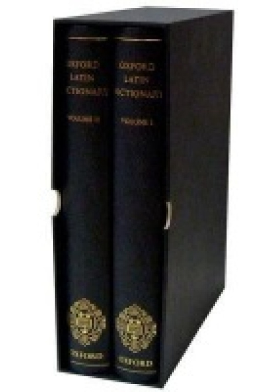 Oxford Latin Dictionary Oxford University Press